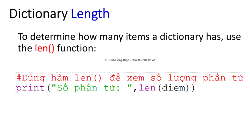 Dictionaries in Python - Kiểu từ điển trong Python image