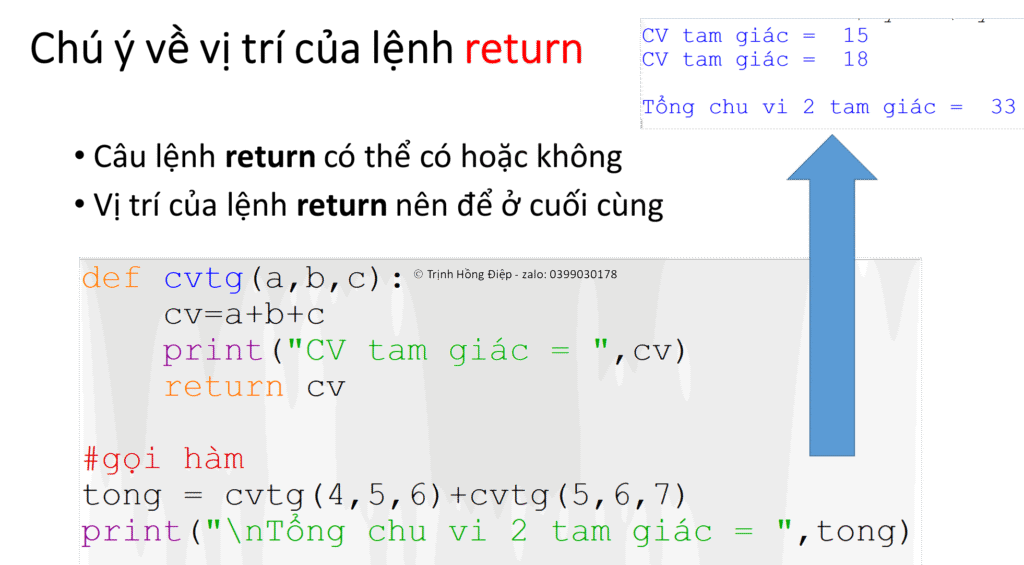 Sử dụng hàm ( Functions) trong Python - phần 1 image