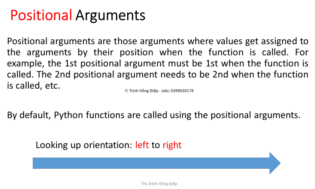 Sử dụng hàm ( functions) trong Python – phần 3 - Types of function arguments image