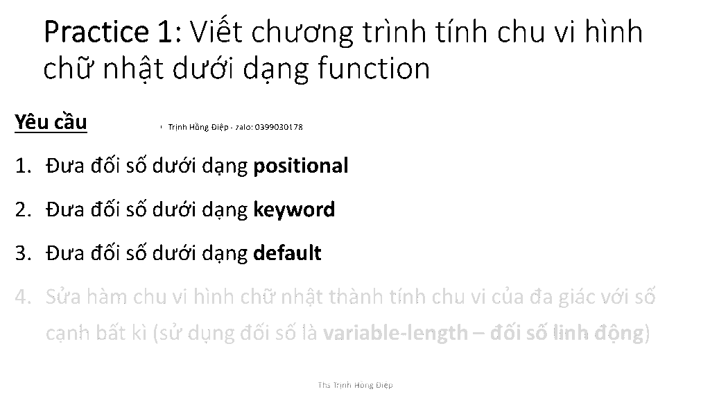 Sử dụng hàm ( functions) trong Python – phần 3 - Types of function arguments image