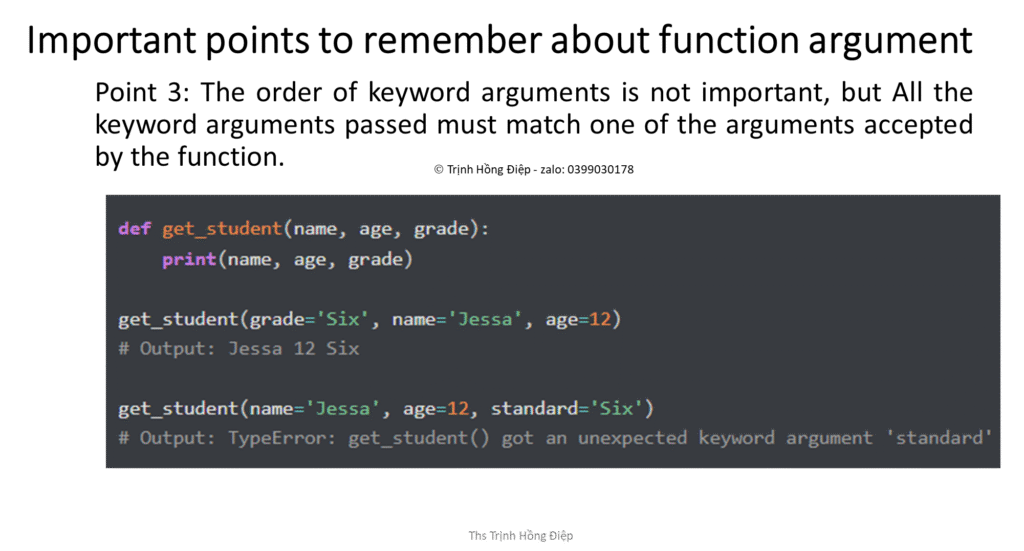 Sử dụng hàm (functions) trong Python – phần 4 – Variable-length arguments image