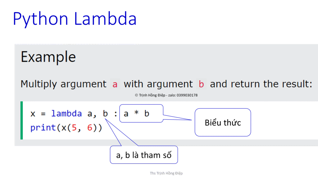 Python Lambda function image