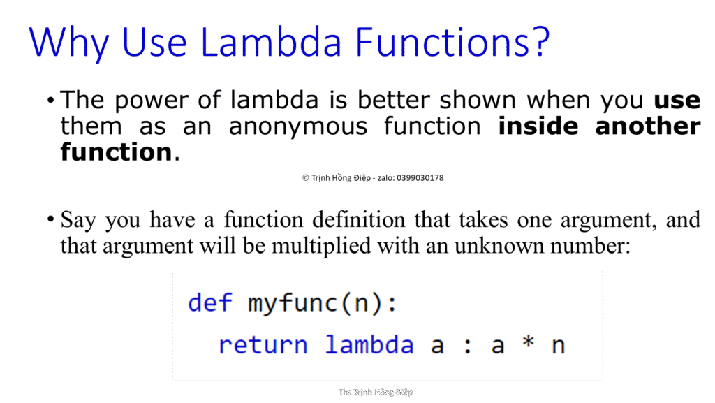 Python Lambda function image