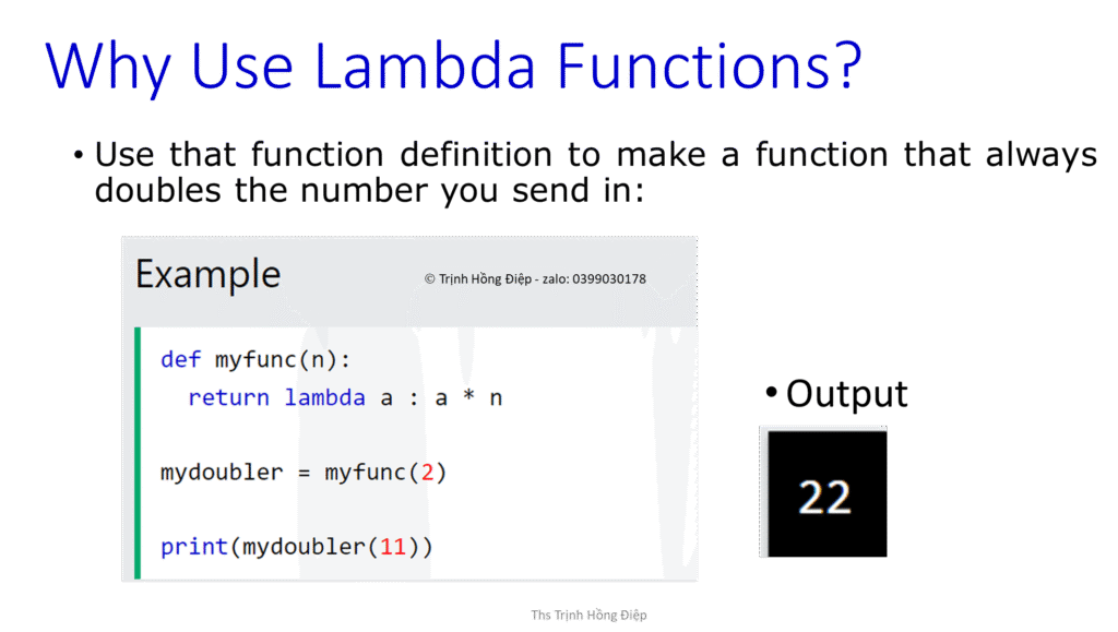 Python Lambda function image