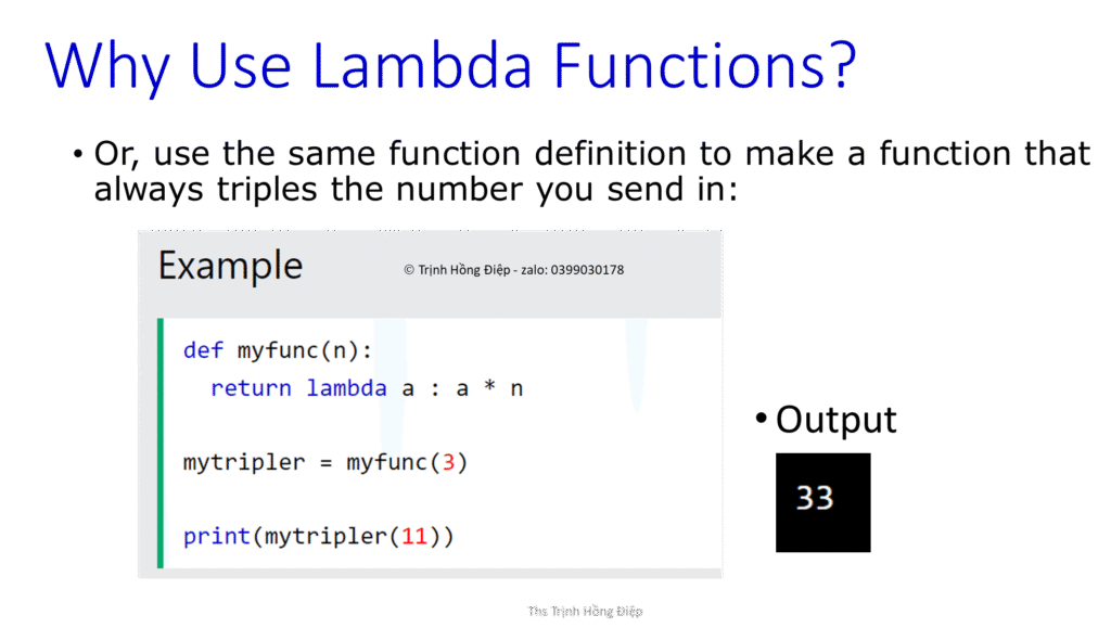 Python Lambda function image